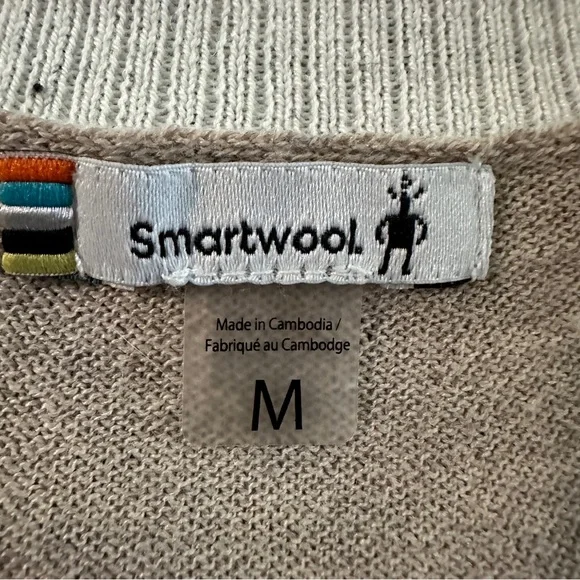 Smartwool Edgewood Colorblock Crew Sweater - Picture 2 of 3